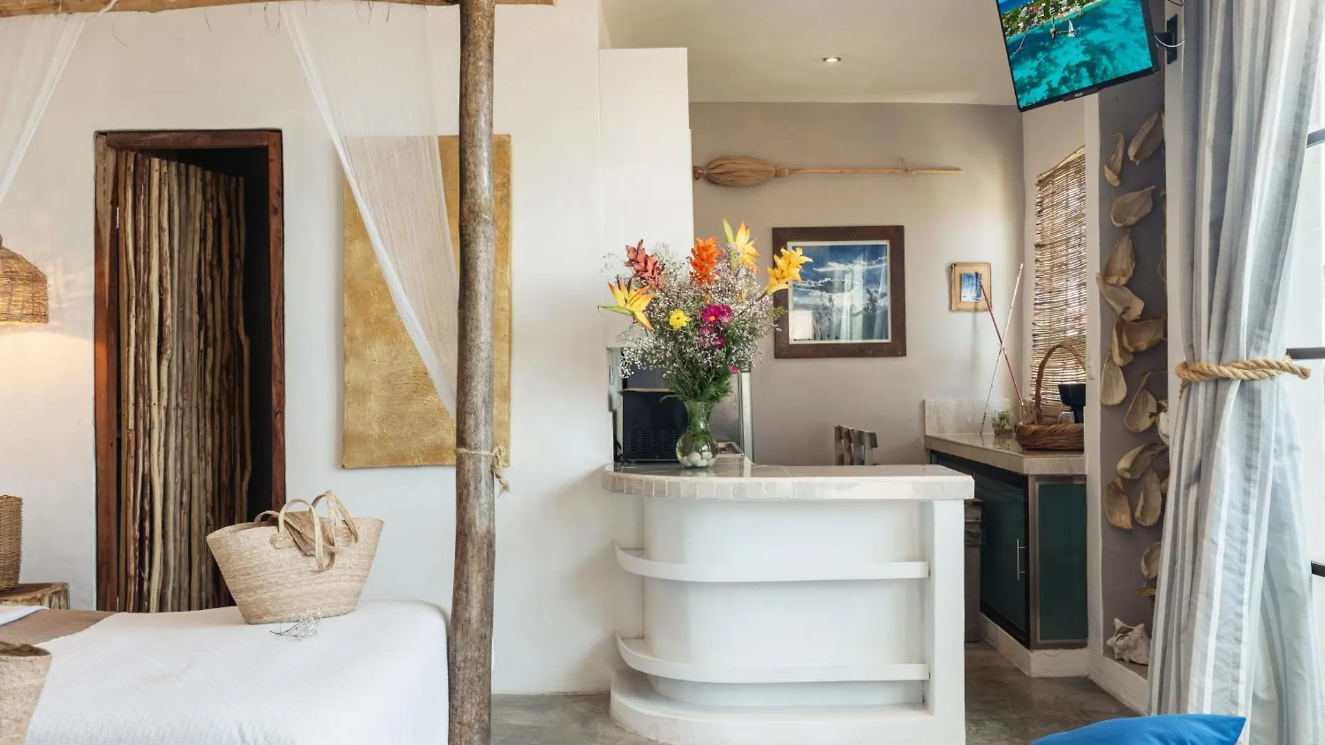 别墅 Casa Nahua Maya Centro Isla Mujeres别墅 墨西哥
